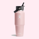Hydro Flask Wide Mouth Travel Bottle with Flex Straw Lid – 32oz (946ml) – Trillium