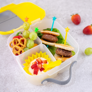 Lunch Punch Jumbo Silicone Cups – Yellow