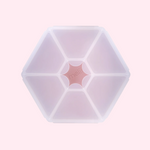 Melii Luxe Snackle Box Hexagon – Pink