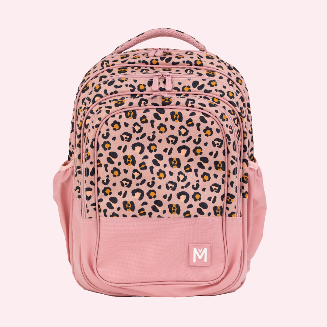 Leopard print school bag hotsell