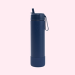 MontiiCo Fusion Drink Bottle Sipper 700ml - Navy - PRE ORDER