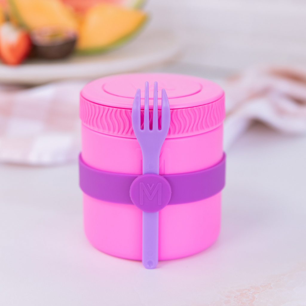 MontiiCo Insulated Food Jar 400mL Calypso Lunchbox Mini