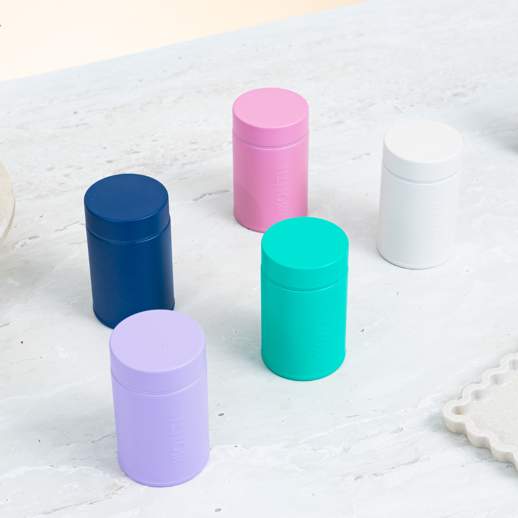 Mini Snack Pot MontiiCo Insulated Snack Pot 260ml | Kids Food Jar – Lunchbox Mini