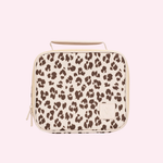 MontiiCo Medium Insulated Lunch Bag - Cream Leopard