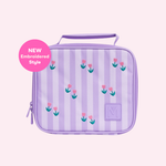 MontiiCo Medium Insulated Lunch Bag - Tiny Tulips