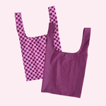 MontiiCo Shopper Bags - Ruby Stripe