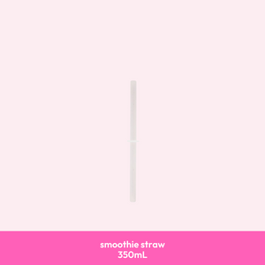 MontiiCo Smoothie Silicone Straw - 350ml