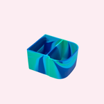 MontiiCo Snack Silicone Tray - Coastal Marble - PRE ORDER