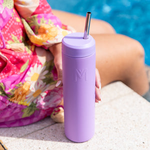 MontiiCo 700ml Smoothie Cup  & Stainless Straw - Dusk