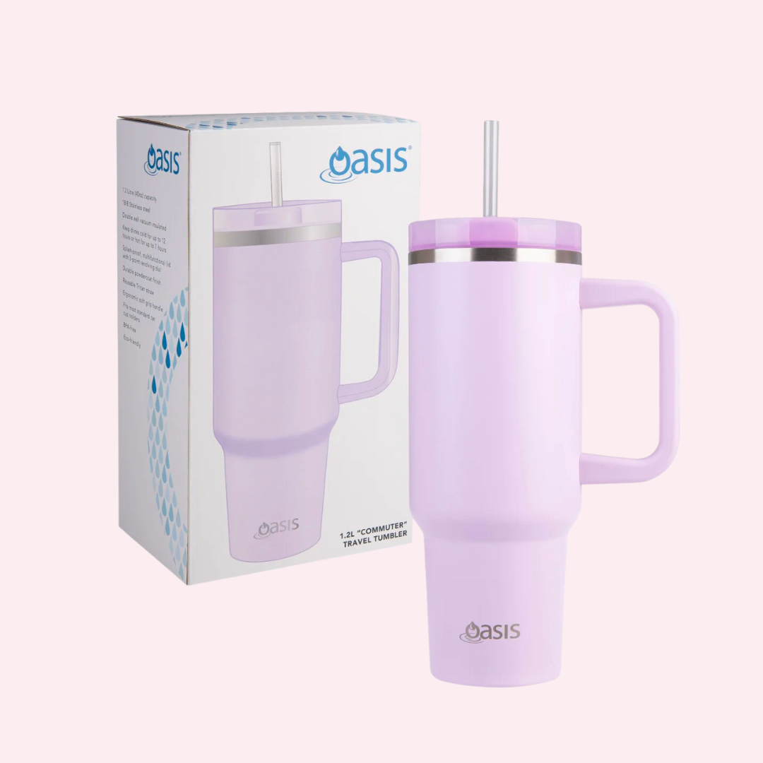 Oasis Insulated Commuter Travel Tumbler 1.2L - Orchid