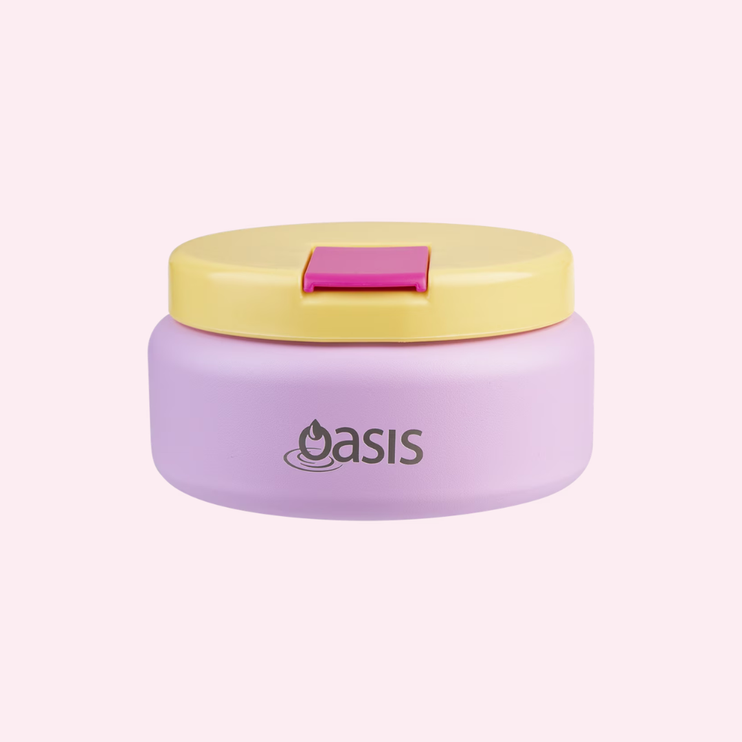 Oasis Insulated Food Flask with Quick Release Lid - LUNCHBOX-SIZE