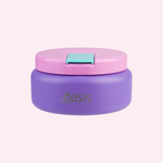 Oasis Insulated Food Flask with Quick Release Lid - LUNCHBOX-SIZE - 230mL - Mermaid Purple