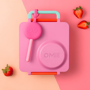 Omie 3 Piece Cutlery Pod Set - Bubble Pink