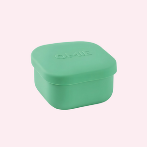 OmieSnack Silicone Snack Box - Green