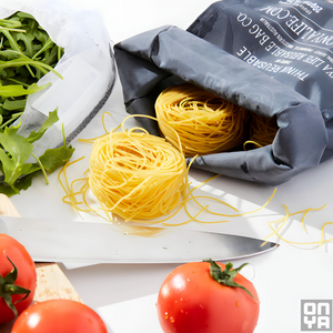 Onya Food Reusable Bulk Food Bag Starter Set - Charcoal