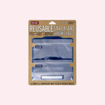 Russbe Reusable Snack & Sandwich Bags 4 Pack - Metalic Hexagrid