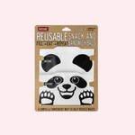 Russbe Reusable Snack & Sandwich Bags 4 Pack - Panda - PRE ORDER