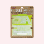 Russbe Reusable Snack & Sandwich Bags 4 Pack - Pear Linen - PRE ORDER