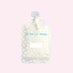 Sinchies Reusable Food Pouches - 150ml Daisies - 5 Pack