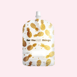 Sinchies Reusable Food Pouches - 150mL Pineapple - 5 Pack