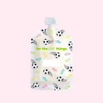 Sinchies Reusable Food Pouches - 150mL Soccer - 5 Pack
