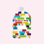 Sinchies Reusable Food Pouches - 150ml Block Party - 5 Pack