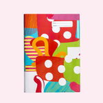 Spencil A4 Book Cover - Colourburst 2