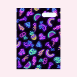 Spencil A4 Book Cover - Neon Party