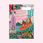 Spencil A4 Book Cover - Surfs Up