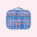 Spencil Big Cooler Lunch Bag + Chill Pack - Pastel Plaid