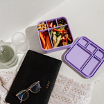The Zero Waste People BIG Bento Lunchbox - Lilac