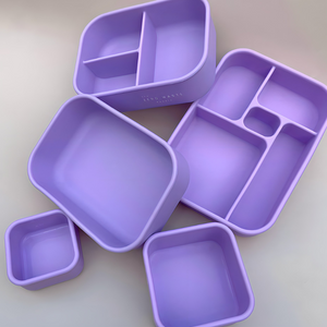 The Zero Waste People Bento Snack Box - Lilac