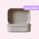 The Zero Waste People Rectangle Silicone Container - Nude