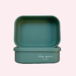 The Zero Waste People Rectangle Silicone Container - Sage