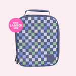 MontiiCo Large Insulated Lunch Bag - Checkmate