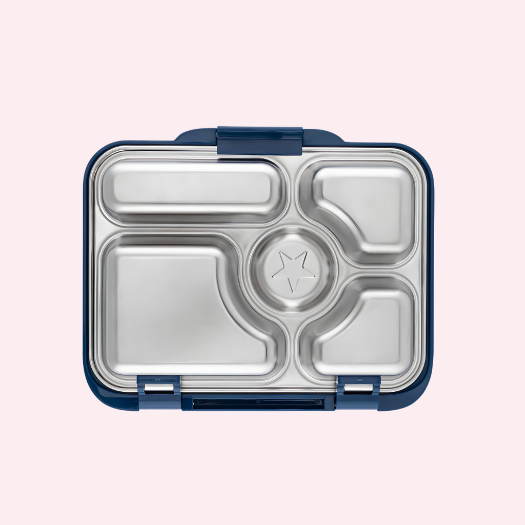 Yumbox Presto Stainless Steel Bento Santa Fe Blue Lunchbox Mini