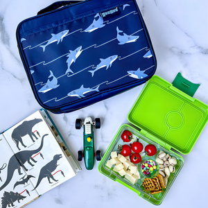 Yumbox Snack Box - Lime Green - Toucan Tray