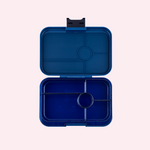 Yumbox Tapas 5 Compartment - Monte Carlo Blue - Clear Blue Tray