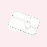 Yumbox Tapas Tray - 5 Compartment Clear
