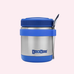 Zuppa Insulated Food Jar - Neptune Blue Inc Spoon