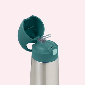 b.box Insulated Drink Bottle 350ml - Emerald Forest
