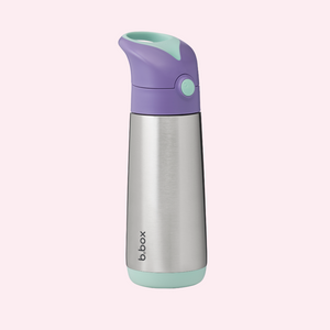 b.box Insulated Drink Bottle 500mL - Lilac Pop