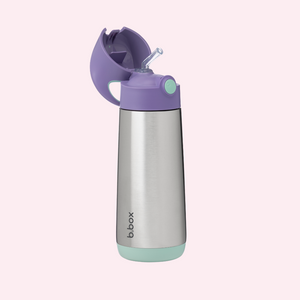 b.box Insulated Drink Bottle 500mL - Lilac Pop