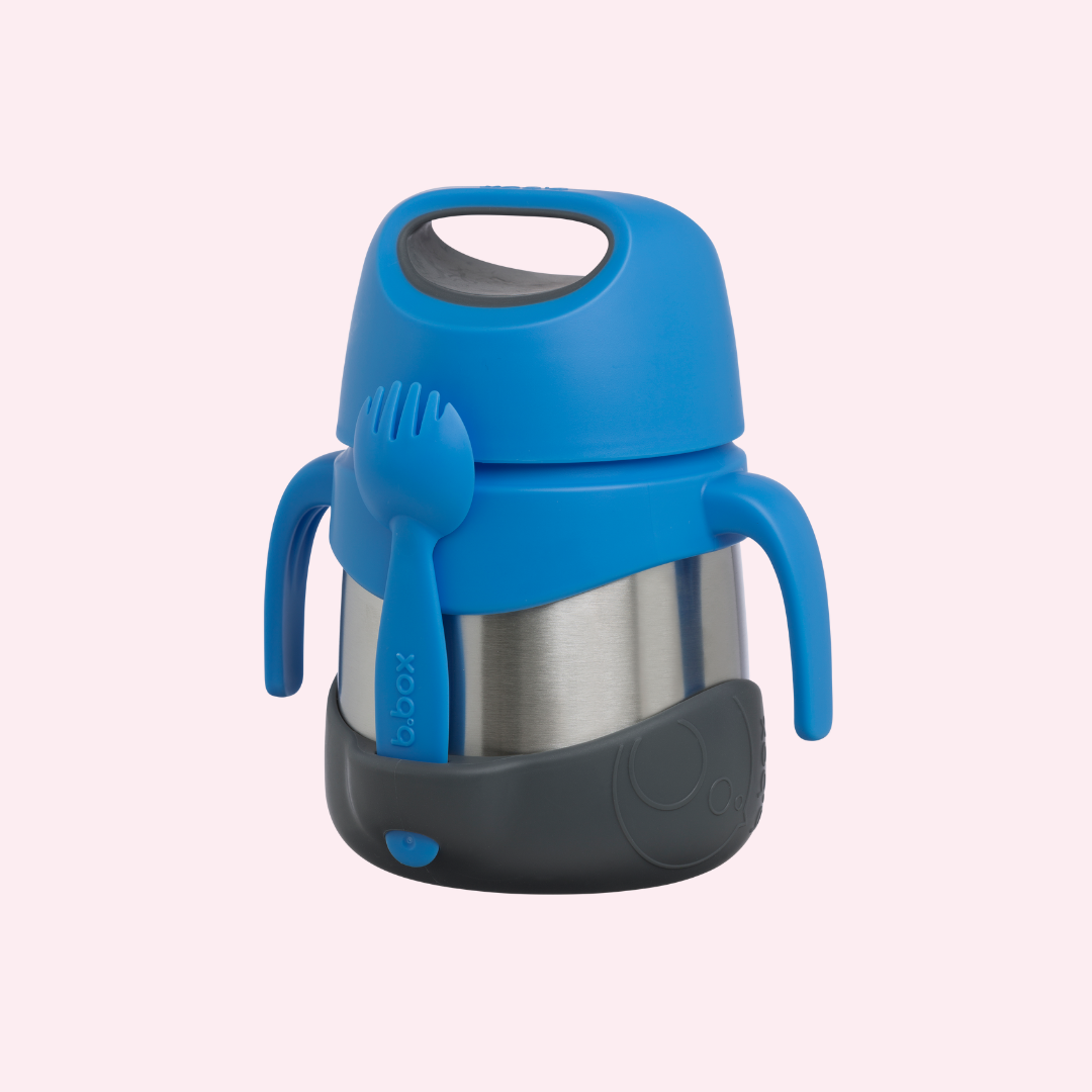 b.box Insulated Food Jar – Blue Slate – Lunchbox Mini
