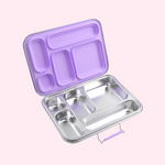 ecococoon 5 Compartment Stainless Steel Bento Box - Grape