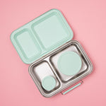 Nudie Rudie Two Compartment Leakproof Lunch Box – Mint