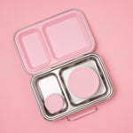 Nudie Rudie Two Compartment Leakproof Lunch Box – Pink