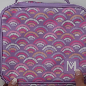 MontiiCo Medium Insulated Lunch Bag - Rainbow Roller