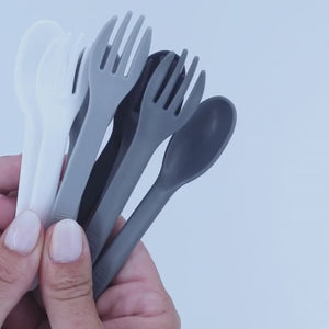 MontiiCo Out and About Cutlery Sets - Monochrome